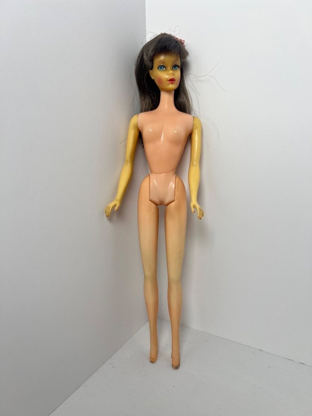 1967 Mattel Twist 'n Turn TNT Barbie doll brunette Chocolate Bon Bon 1160